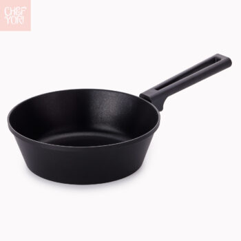 Aina Wokpan is a Heavy duty die cast aluminum non-stick cookware. It comes with a strong solid plastic handle. You can buy Wholesale from us.