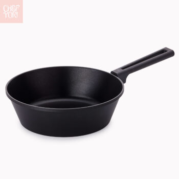 Aina Wokpan is a Heavy duty die cast aluminum non-stick cookware. It comes with a heavy solid plastic handle. You can buy Wholesale from us.